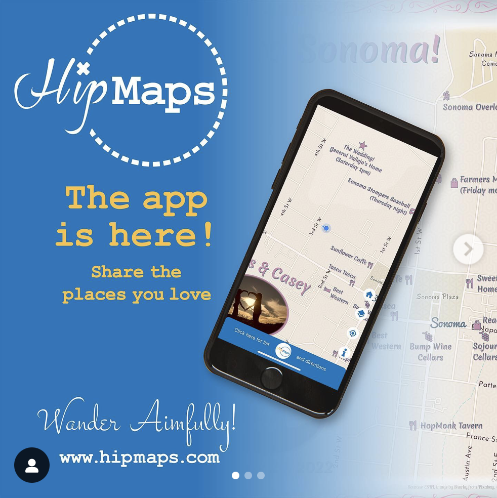 Hip Maps ad