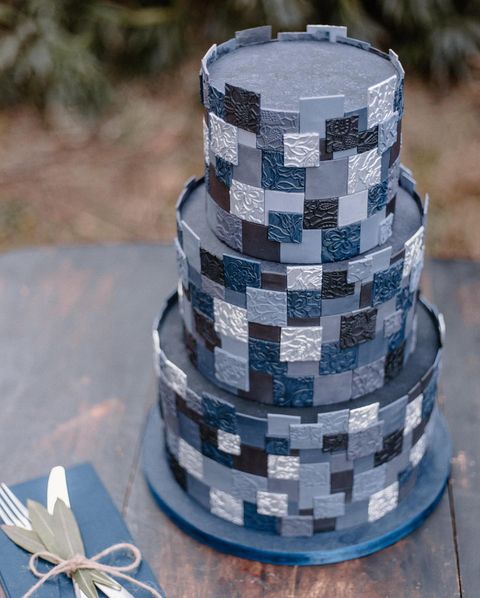 Geometric-tile-Cake-Baker-and-a-Black-Cat