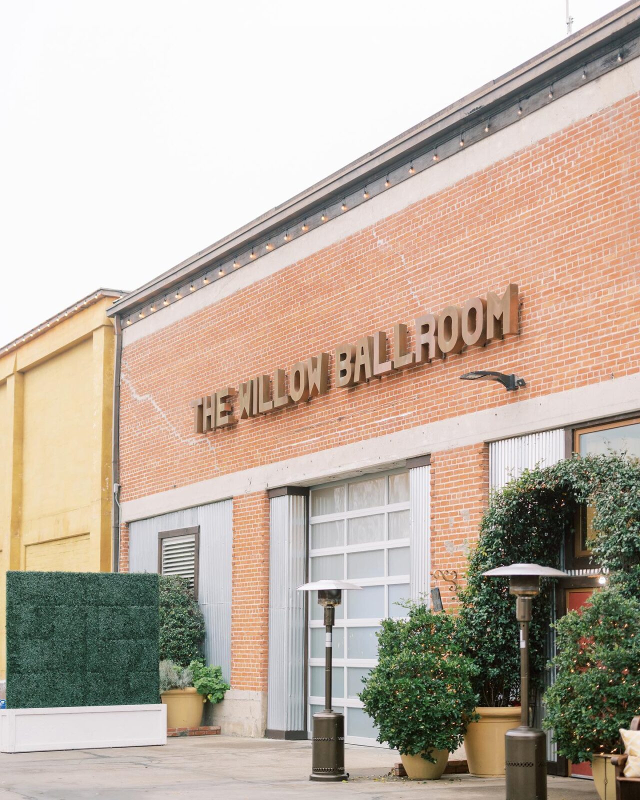 Willow Ballroom From Sign