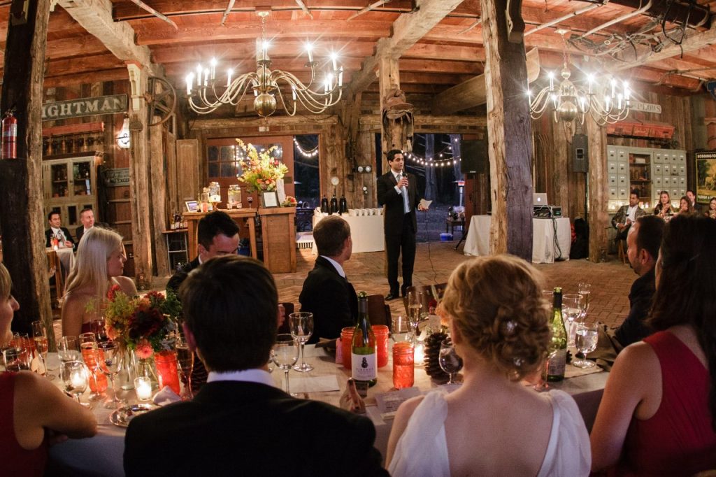rustic barn at Spring Ranch Wedding Events