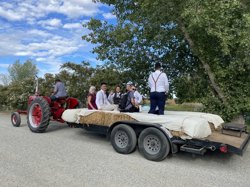 Historic Oakdale Ranch, Yolo County Farm Country. Hay wagon rides.