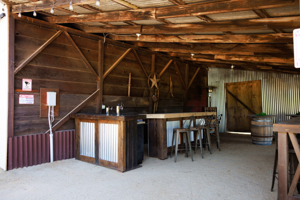 The White Barn at The Shenandoah Farmhouse. Bar area.