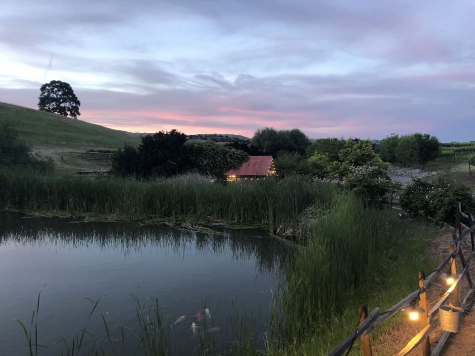 Taber Ranch Wedding Events Pond