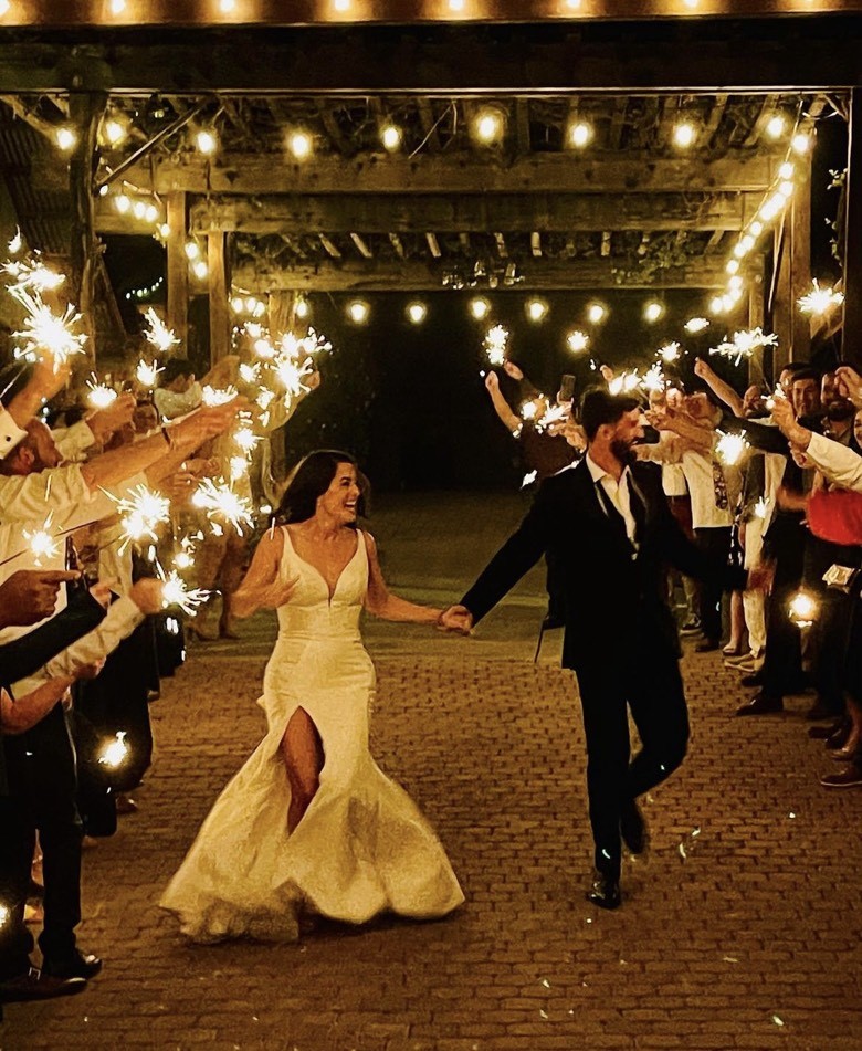 Taber Ranch Wedding Events Sparkling Exit