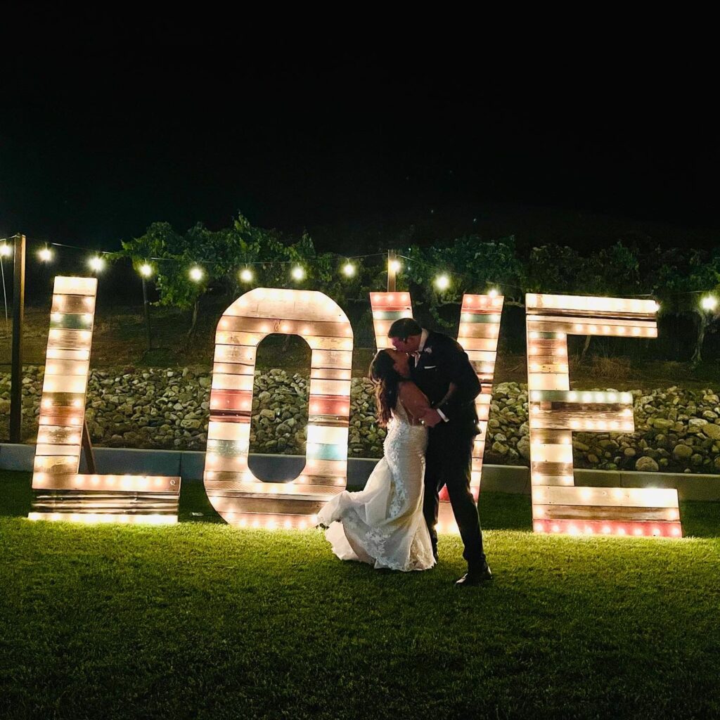 Taber Ranch Wedding Events Couple in Love