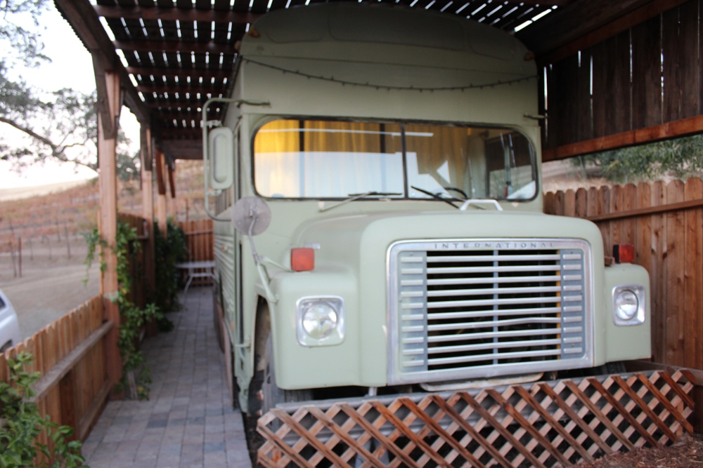 Taber Ranch Wedding Events dressing suite bus