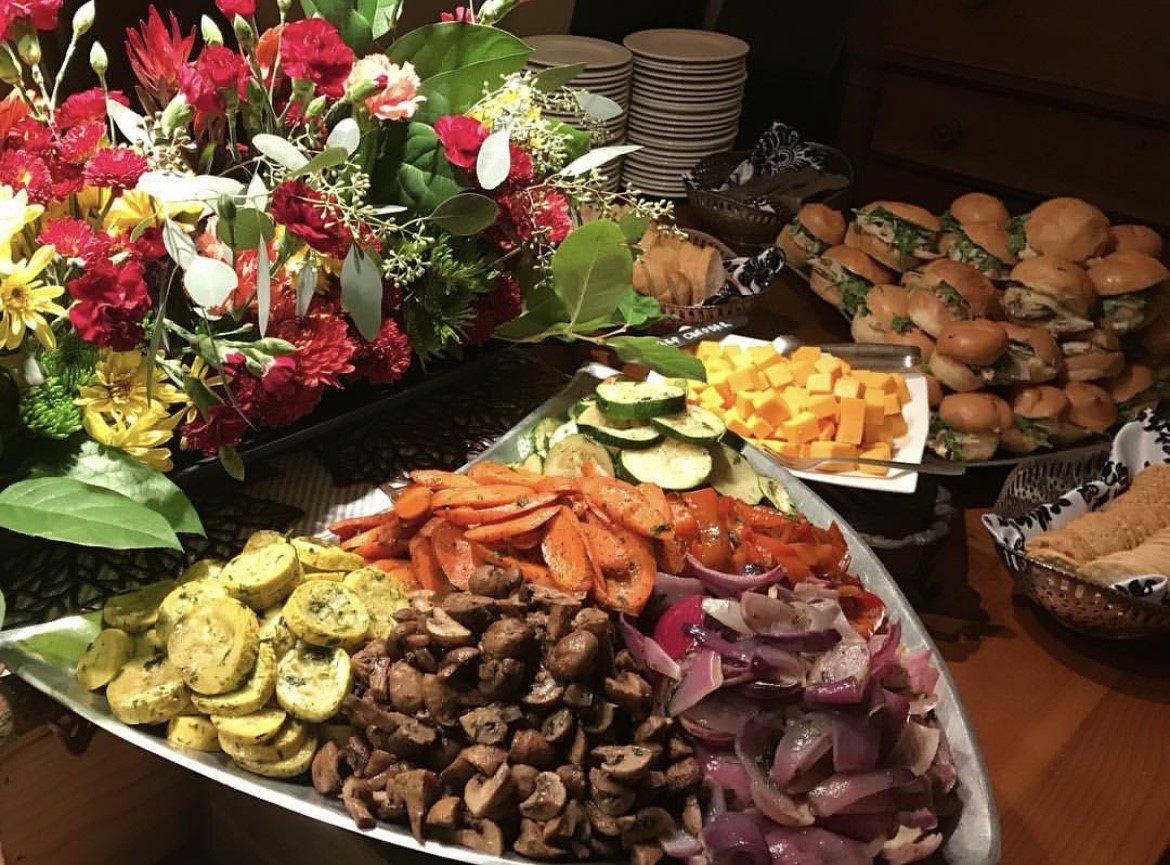 Acoustic Events, Sacramento Catering Company. Beautiful appetizer display.