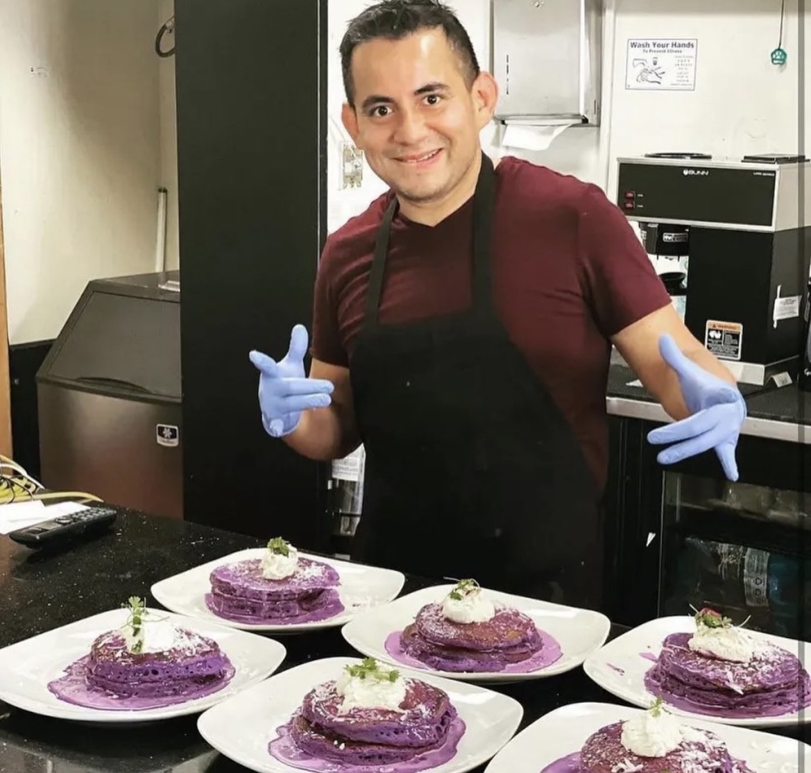 Chef Juan with The Bee's Cafe Catering